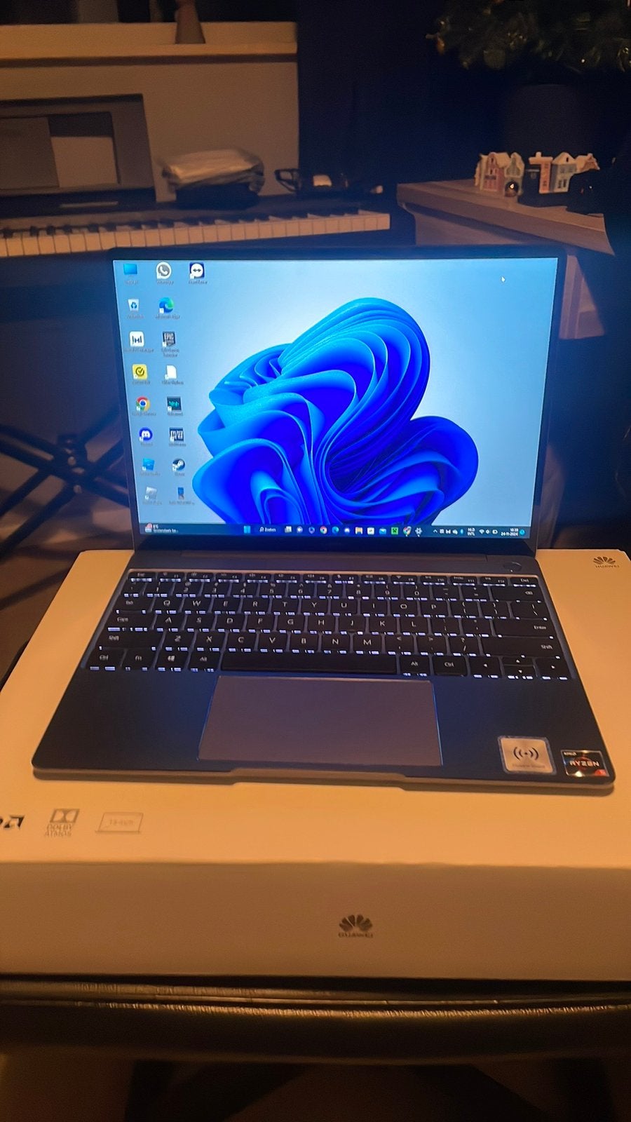 Huawei MateBook D14 AMD, Computers en Software, Windows Laptops, Qwerty, 8 GB, 14 inch, Ophalen of Verzenden