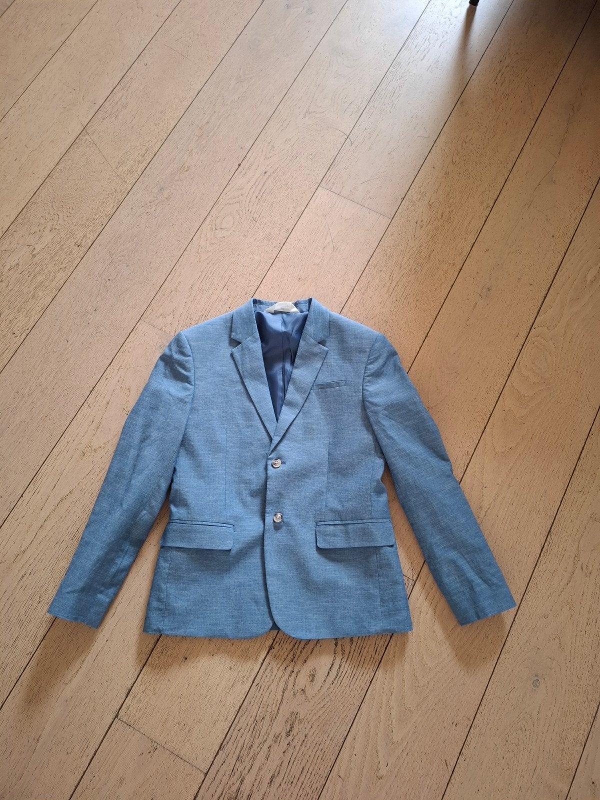 H&M en Primark kostuum set (blazer, overhemd, broek), Ophalen, Zo goed als nieuw, Maat 158