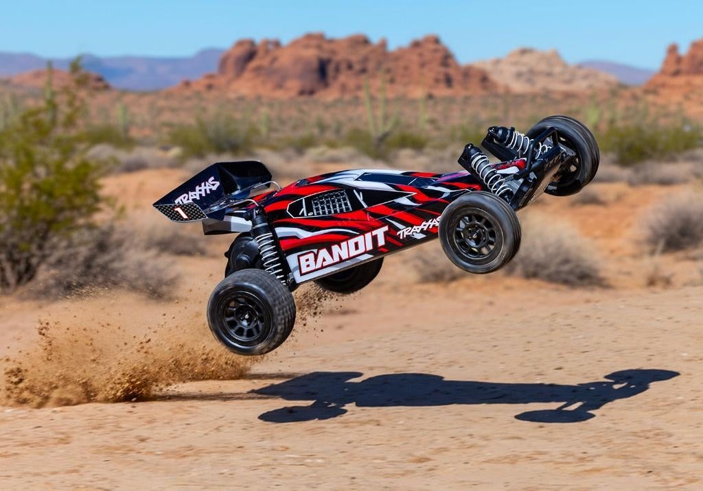 Traxxas Bandit 2wd Buggy incl accu en lader, Ophalen of Verzenden, Zo goed als nieuw, Overige schalen, Onderdeel