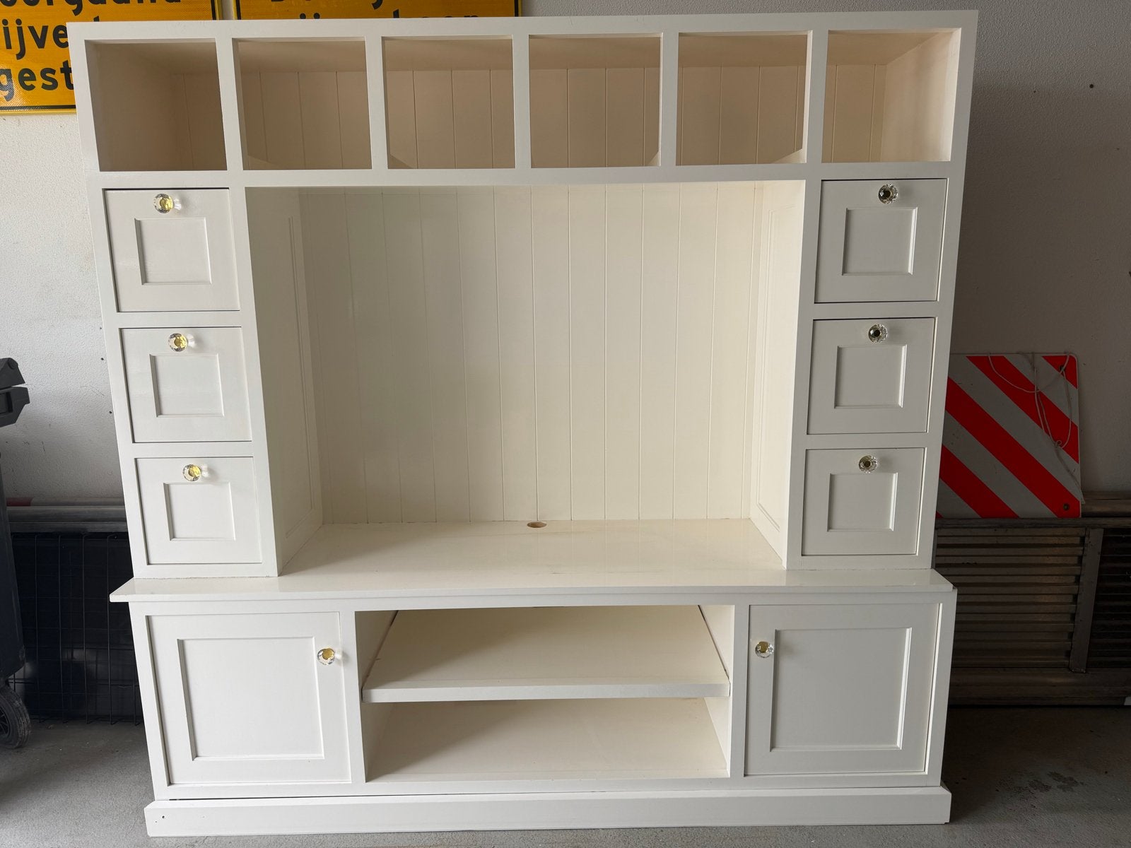 TV-meubel / wandmeubel met opbergruimte, Huis en Inrichting, Kasten | Televisiemeubels, Ophalen, Gebruikt, 50 tot 75 cm, 150 tot 200 cm