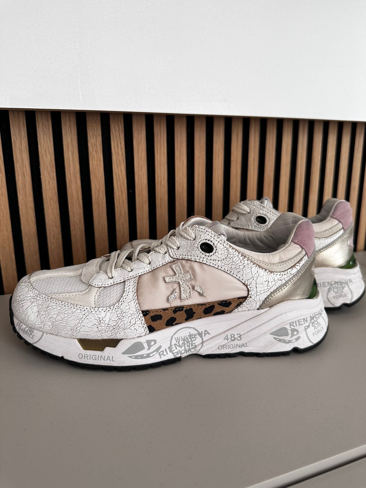 Premiata Sneakers – maat 37, Wit, Ophalen of Verzenden, Sneakers of Gympen, Zo goed als nieuw
