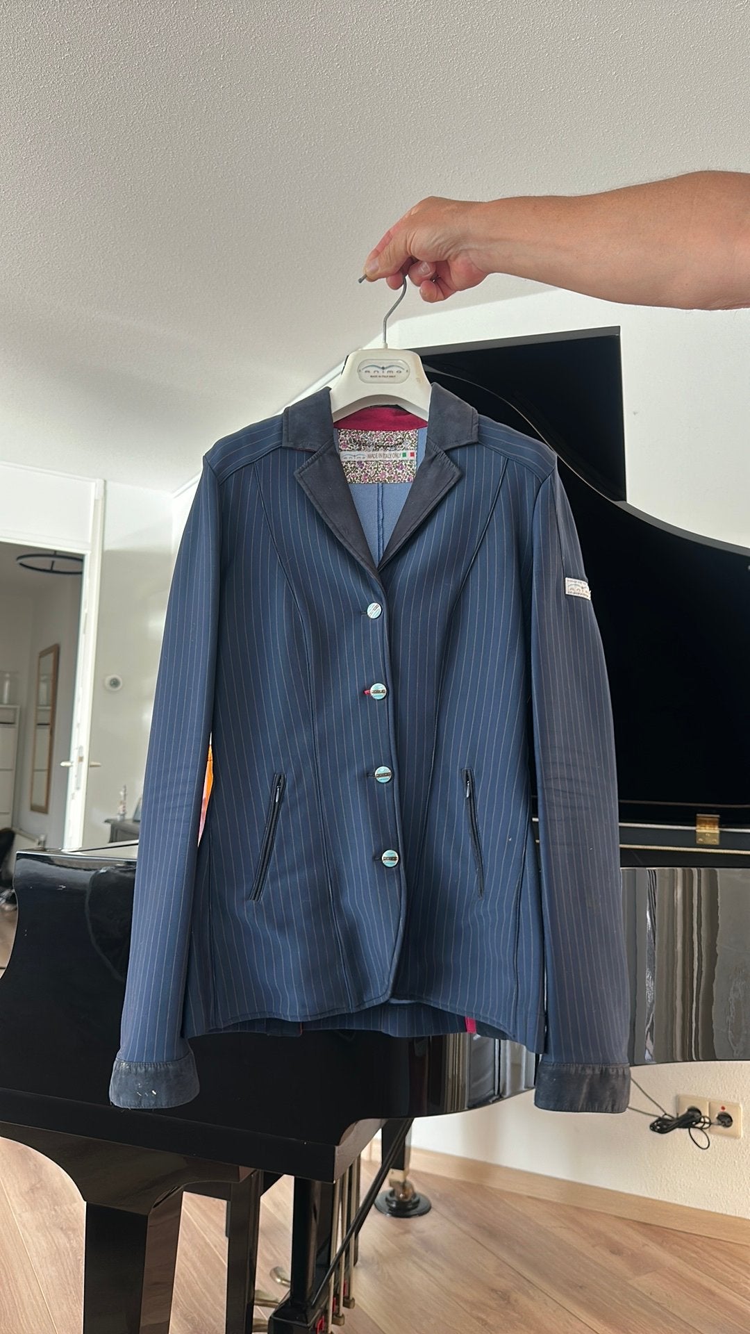 Wedstrijdjasje Animo, Dieren en Toebehoren, Paardrijkleding, Ophalen of Verzenden, Dames, Bovenkleding, Springen