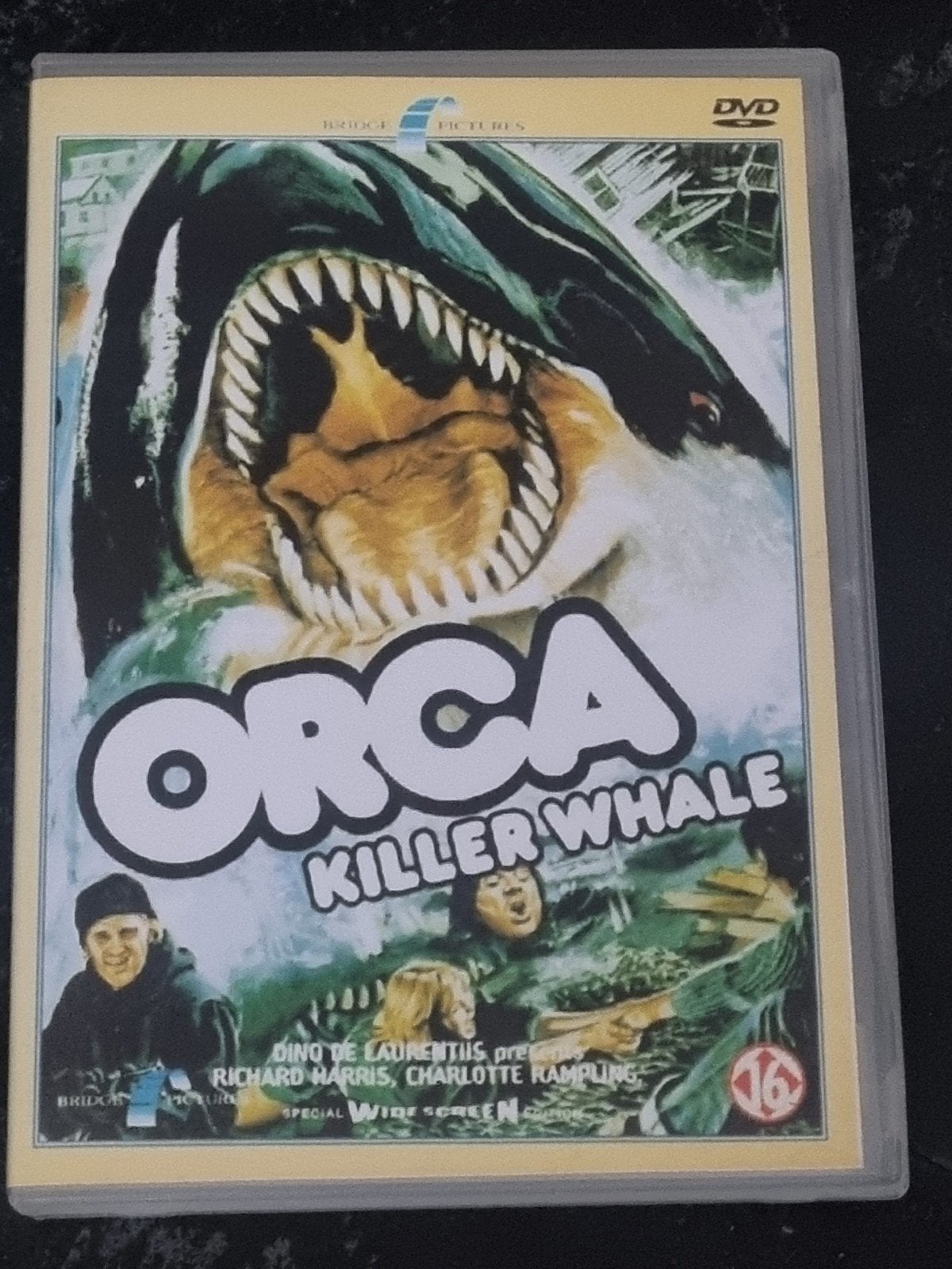 Orca Killer Whale DVD - Spannende Actiethriller, 1960 tot 1980, Engels, Vanaf 16 jaar, Nederlands
