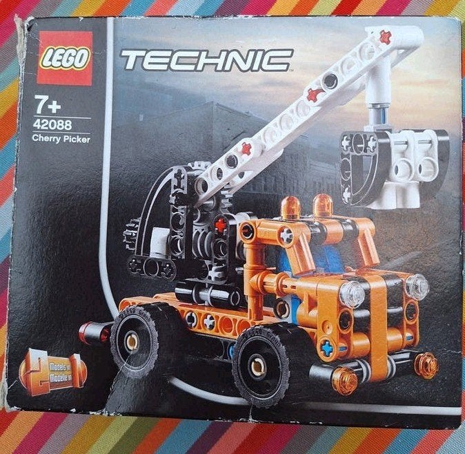 Lego Technic 42088 Cherry Picker, Lego, Ophalen of Verzenden, Zo goed als nieuw, Technic