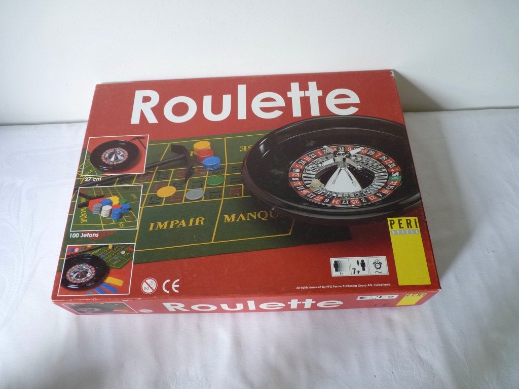 roulettespel in doos, als nieuw, Vijf spelers of meer, Ophalen of Verzenden, Zo goed als nieuw