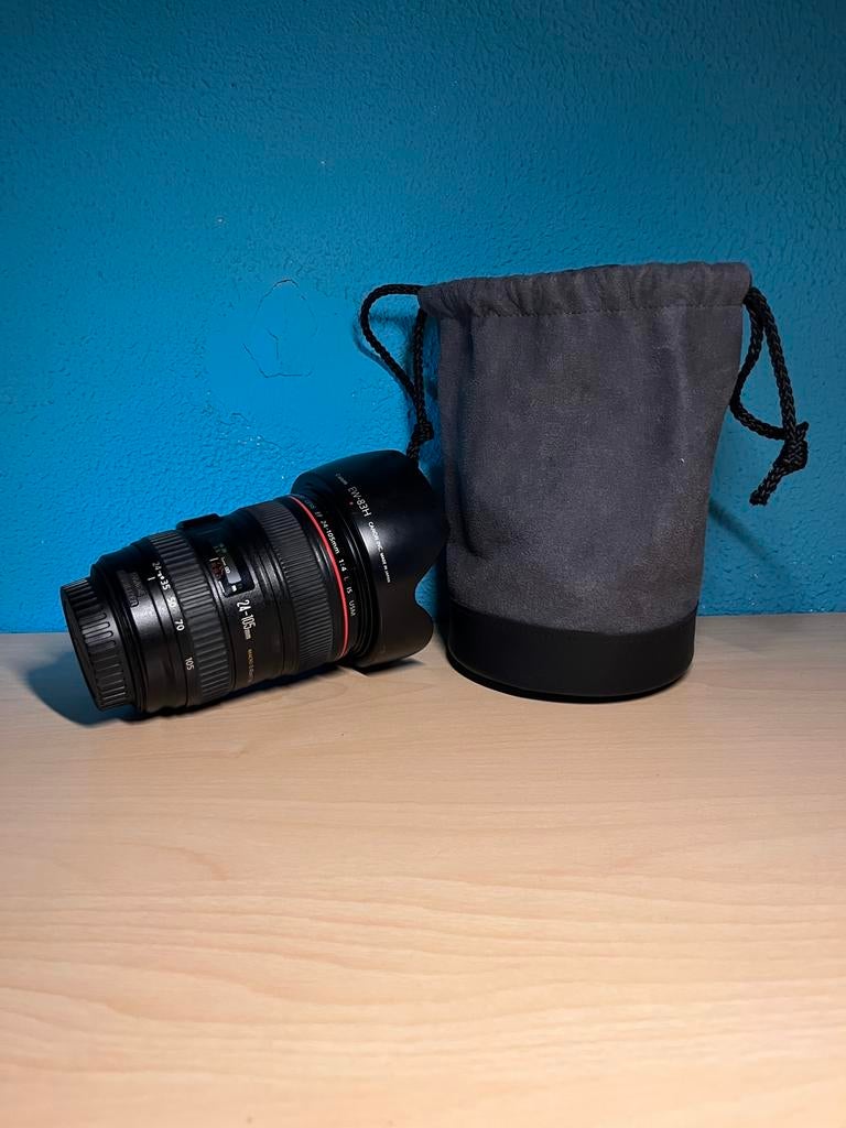 Canon 24-105mm F4.0 L IS ISM EF, Audio, Tv en Foto, Fotografie | Lenzen en Objectieven, Ophalen of Verzenden, Zo goed als nieuw