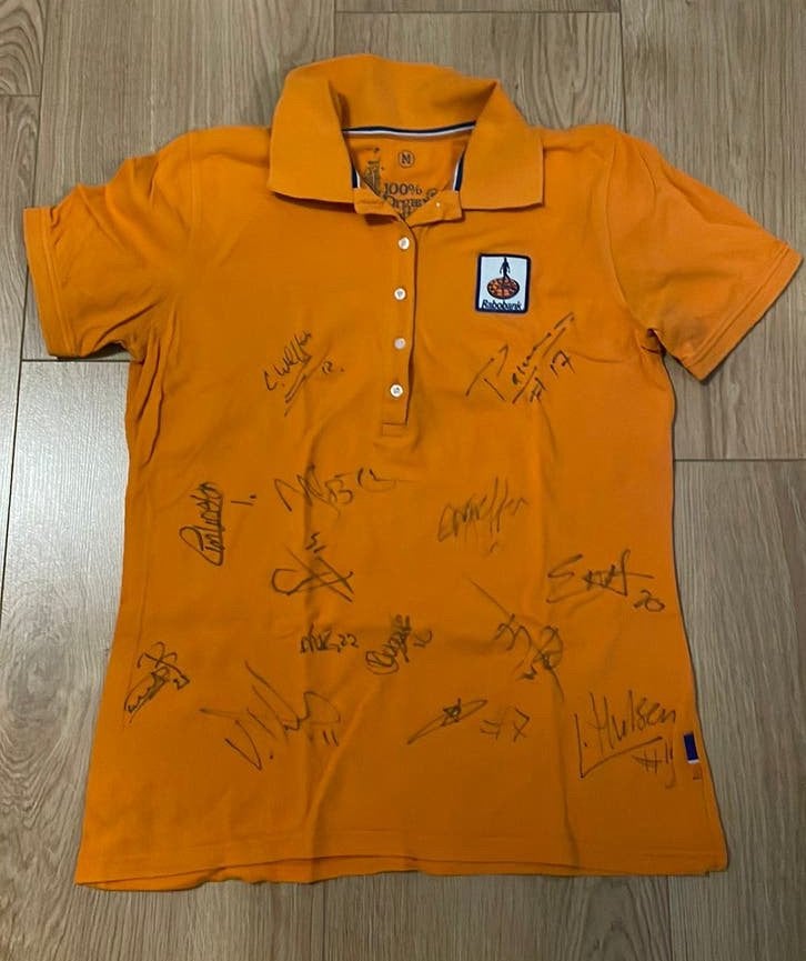 Rabobank dames M hockey polo, Ophalen of Verzenden, Gebruikt, Kleding