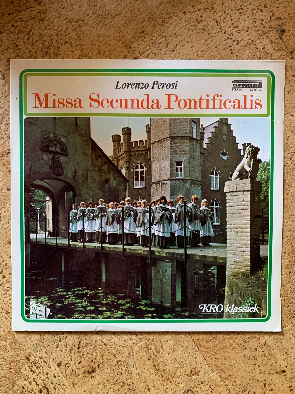 Lorenzo Perosi - Missa Secunda Pontificalis LP KRO klassiek, Gebruikt, Originele persing, Modernisme tot heden, Ophalen of Verzenden