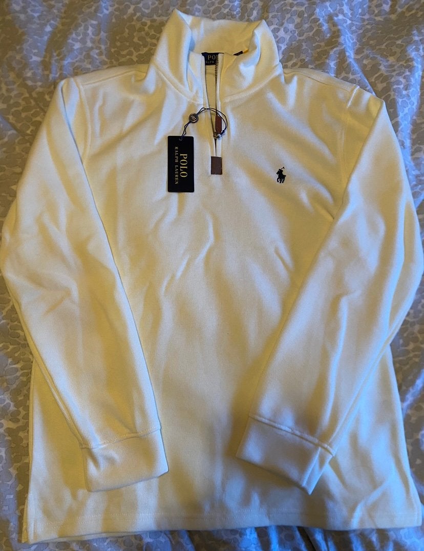 Ralph Lauren Quarterzip sweater maat M new, Ophalen of Verzenden, Zo goed als nieuw