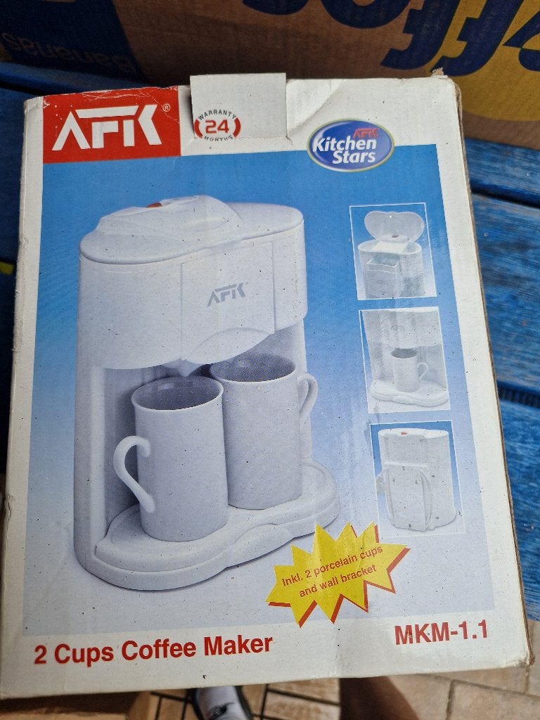AFK Koffiezetapparaat MKM-1.1 - 2 kopjes, 2 tot 4 kopjes, Ophalen of Verzenden, Gebruikt, Koffiemachine