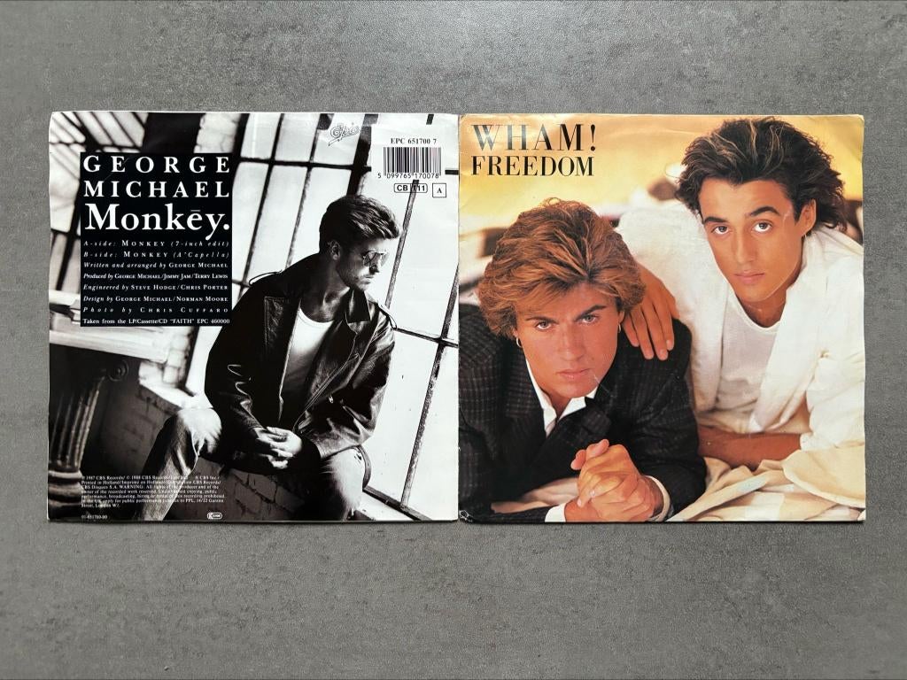 George Michael & Wham - Freedom (1x) 7" Vinyl, Cd's en Dvd's, Vinyl Singles, Originele persing, Ophalen of Verzenden, Gebruikt