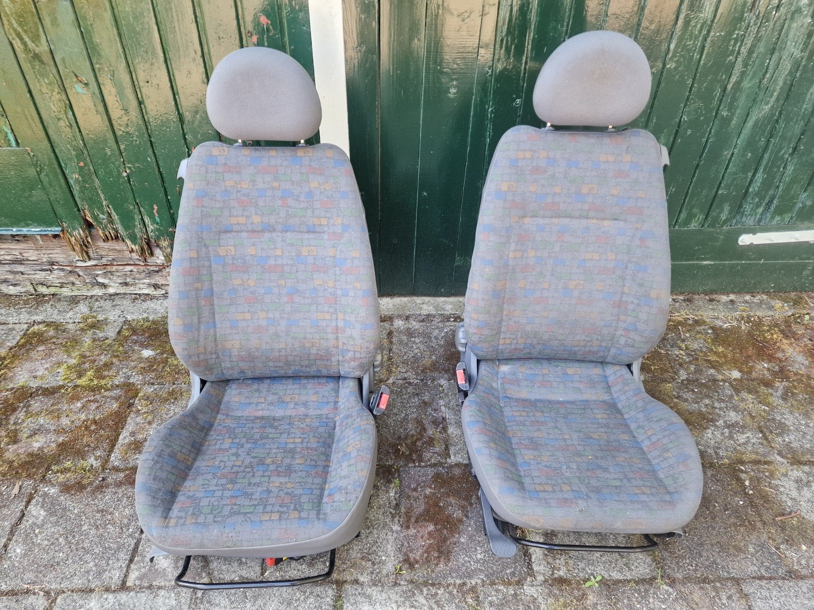 Voorstoelen v. Opel Combo 1.7 DI H AC 2003, Gebruikt, Ophalen of Verzenden, Nb, Nb
