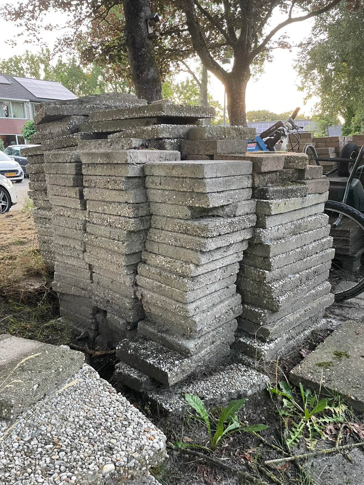 Stenen: GRATIS afhalen, Tuin en Terras, Ophalen, Gebruikt, Beton, Klinkers