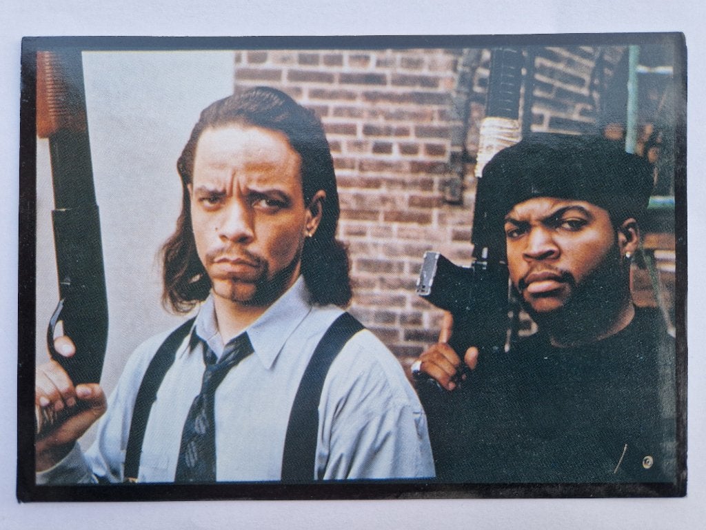 ICE T en ICE CUBE Ansichtkaart, Verzamelen, Ansichtkaarten | Themakaarten, Ophalen of Verzenden, 1980 tot heden, Ongelopen, Sterren en Beroemdheden