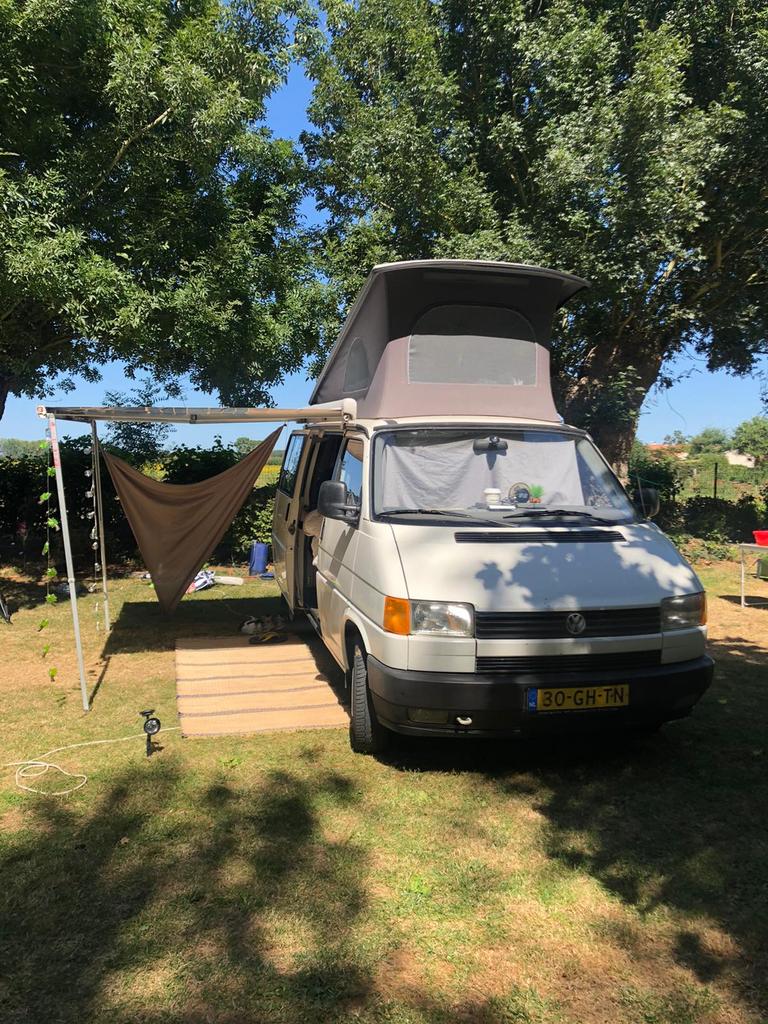 Volkswagen T4 California (1991) – Vakantieklaar! ☀️, Buscamper of Camperbus, Volkswagen, Koelkast, Verwarmde buitenspiegels