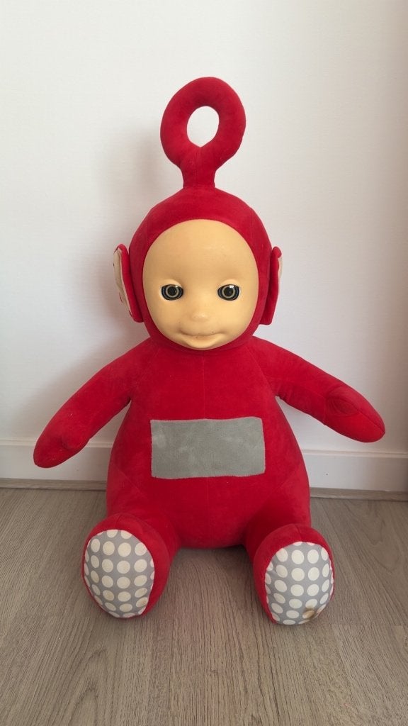 Teletubbies knuffel Po, Ophalen, Zo goed als nieuw, Rood, Overige typen