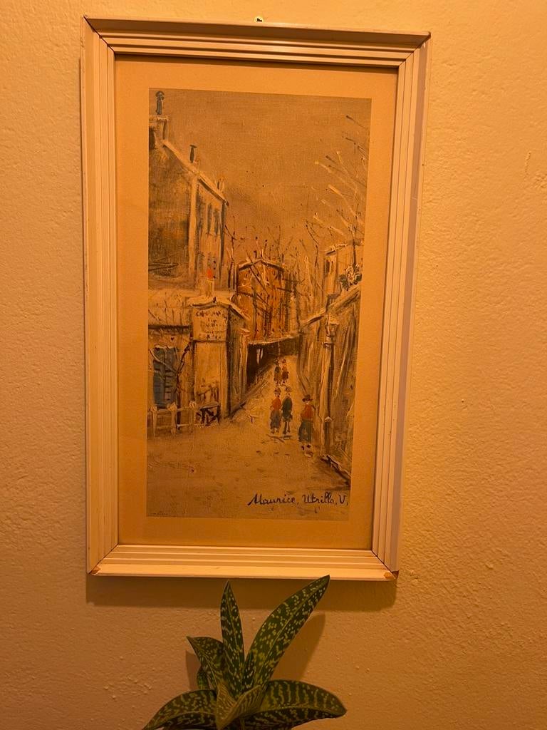 Maurice Utrillo "Lapin Agile, rue des Saules", Ophalen of Verzenden