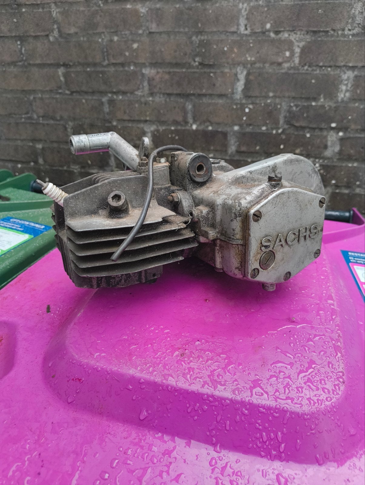 Sachs 504 blokje, Ophalen of Verzenden, Gebruikt, Blok, Overige merken
