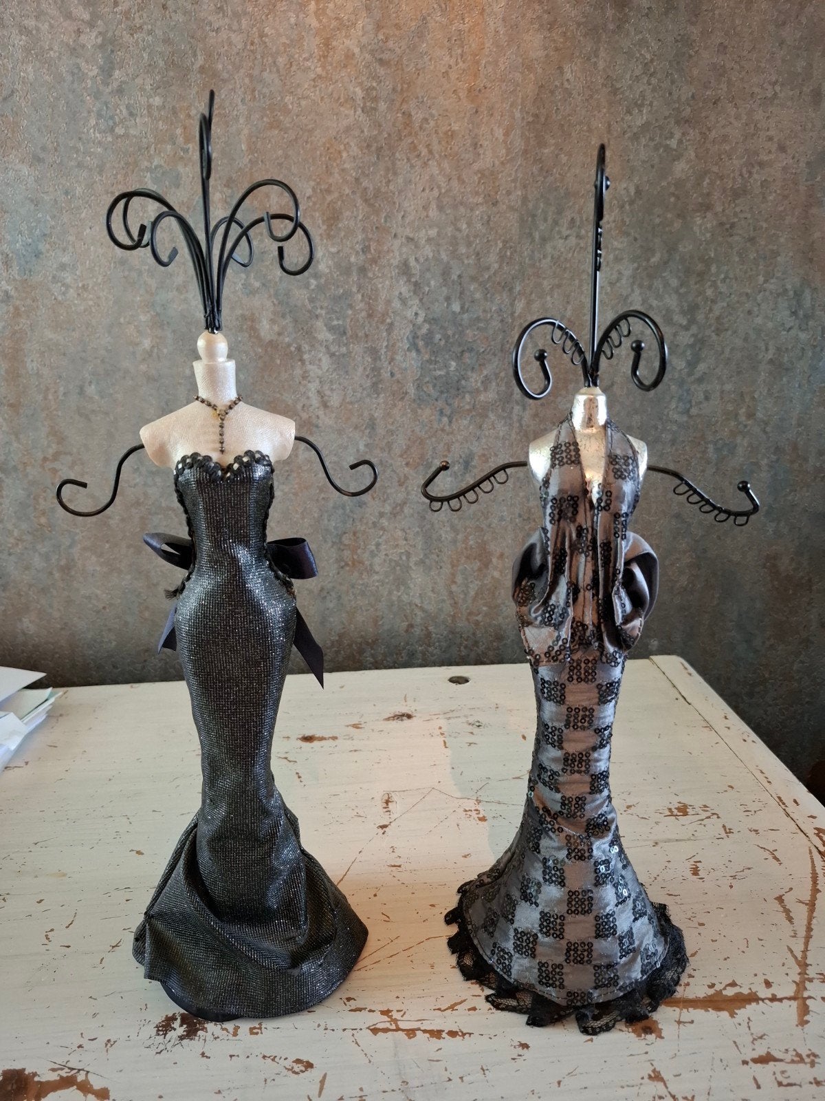 Mini mannequins, Ophalen of Verzenden, Koper of Brons