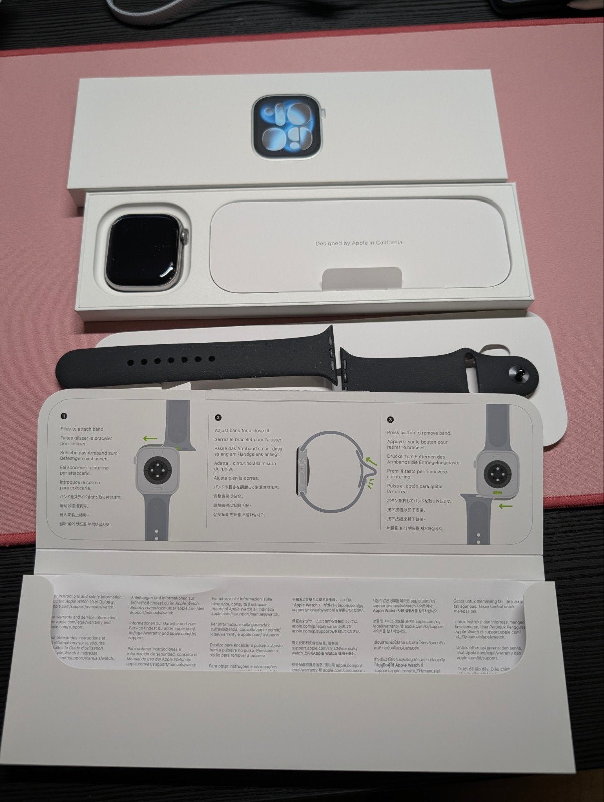 Apple Watch Series 11 - 46mm - Aluminium - Space Grey, Apple Watch ⌚️, Zwart, IOS, Ophalen of Verzenden