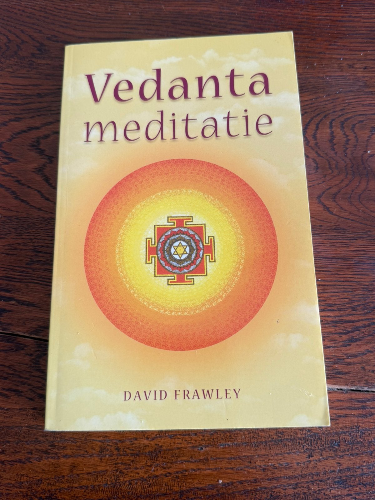 Vedanta-meditatie-  David Frawley zgan, Ophalen of Verzenden, Zo goed als nieuw, Meditatie of Yoga, Instructieboek