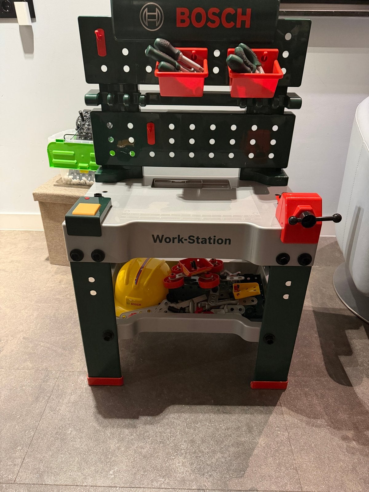Bosch Werkbank Work-Station voor Kinderen, Kinderen en Baby's, Ophalen, Gebruikt, Knutselen