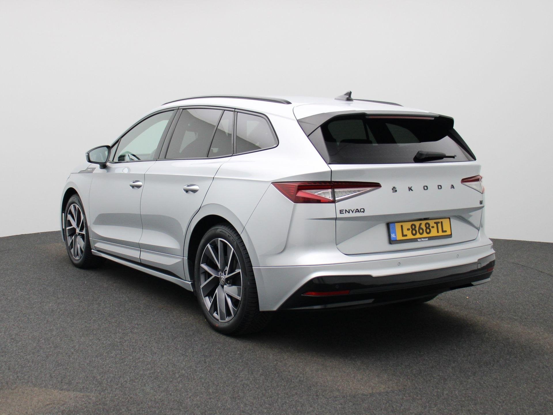 Skoda Enyaq iV 60 Sportline | 88,9% SOH | Sportline | Achter, Auto's, Automaat, 12 maanden, Achterwielaandrijving, Gebruikt