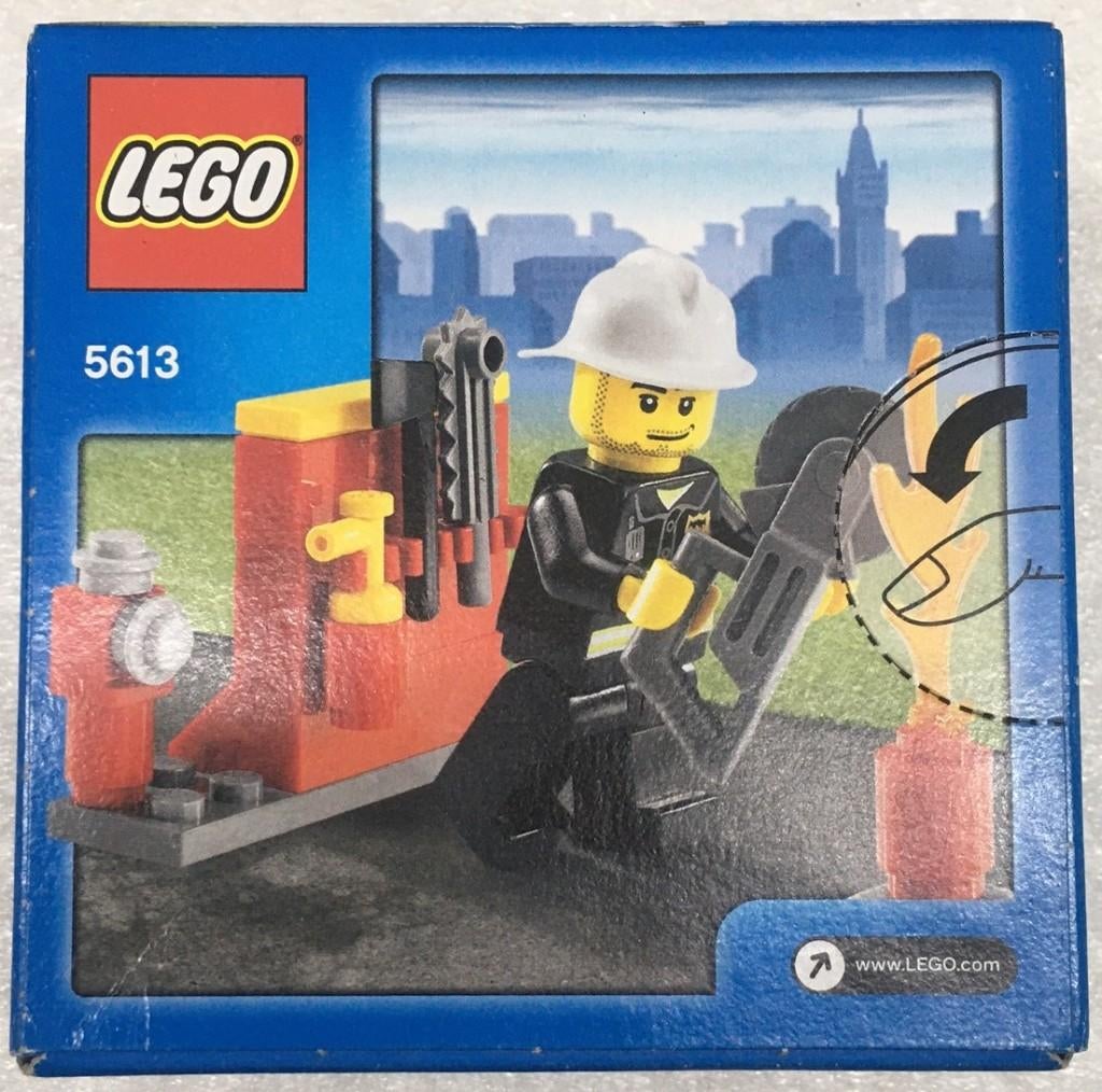 Lego. City 5613. Nieuw - brandweerman + gereedschap uit 2008, Lego, Nieuw, Ophalen of Verzenden, Compleet