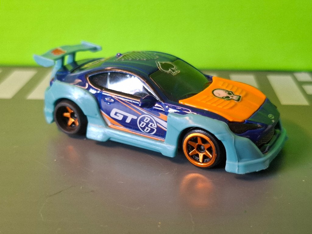 Majorette 218d - Toyota GT86 Drifter [blauw] 1/58, Ophalen of Verzenden, Gebruikt, Auto