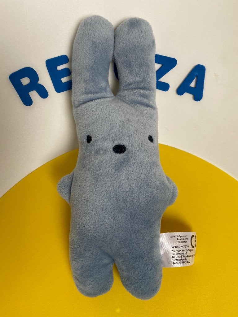 K2654 zeeman konijn blauw, Ophalen of Verzenden, Zo goed als nieuw, Overige typen