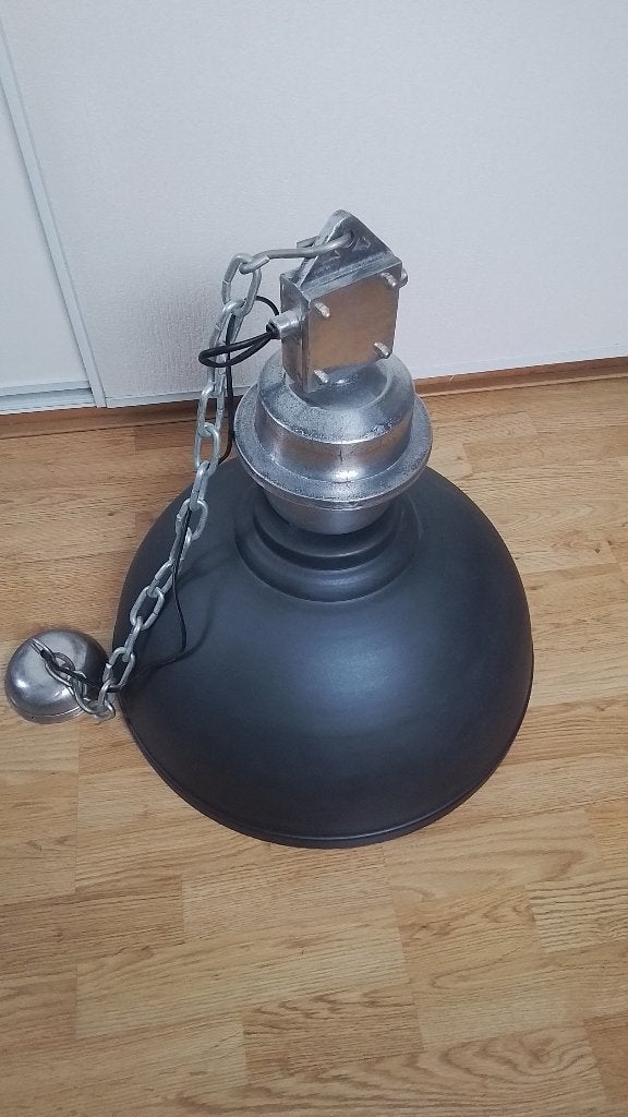 Industriële Lamp, Huis en Inrichting, Lampen | Hanglampen, Ophalen, Zo goed als nieuw, Metaal, 50 tot 75 cm