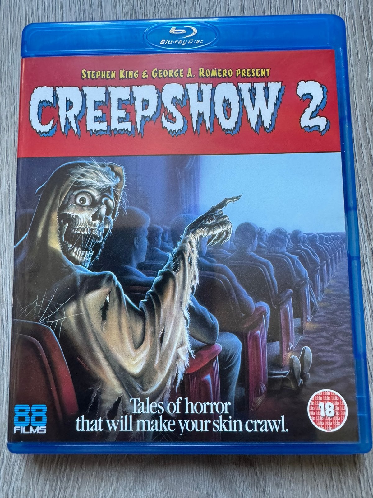 Creepshow 2 bluray 88 films, Ophalen of Verzenden, Zo goed als nieuw