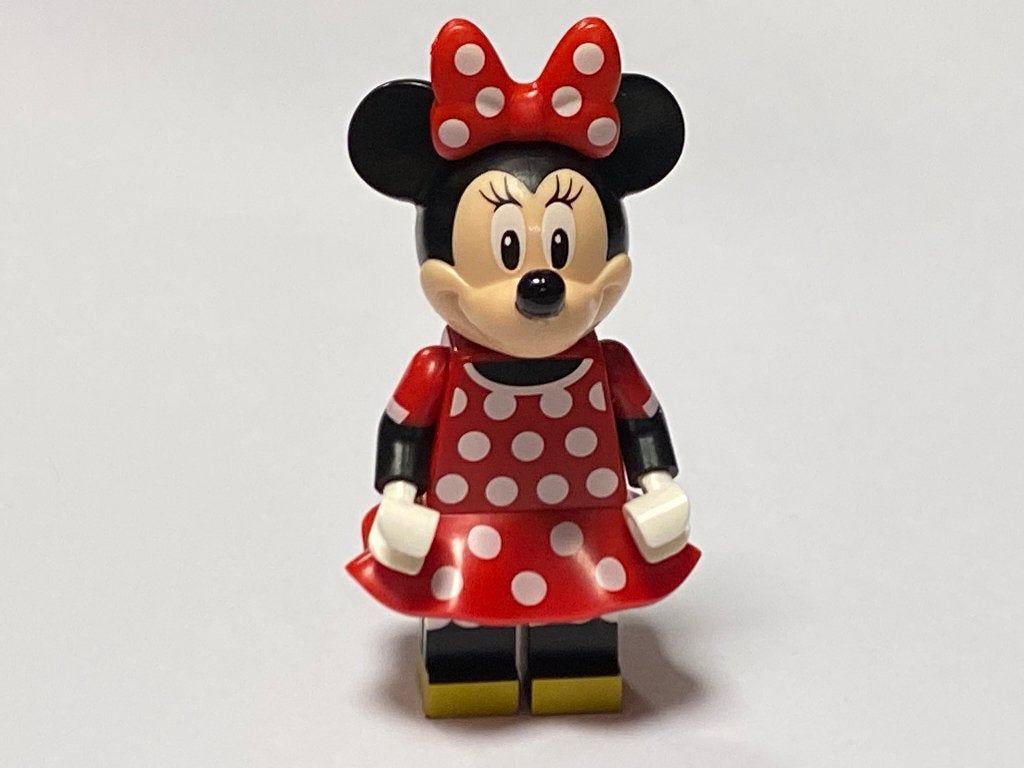 Lego Disney Minifiguur dis020 Minnie Mouse, Lego, Nieuw, Ophalen of Verzenden, Minifiguur