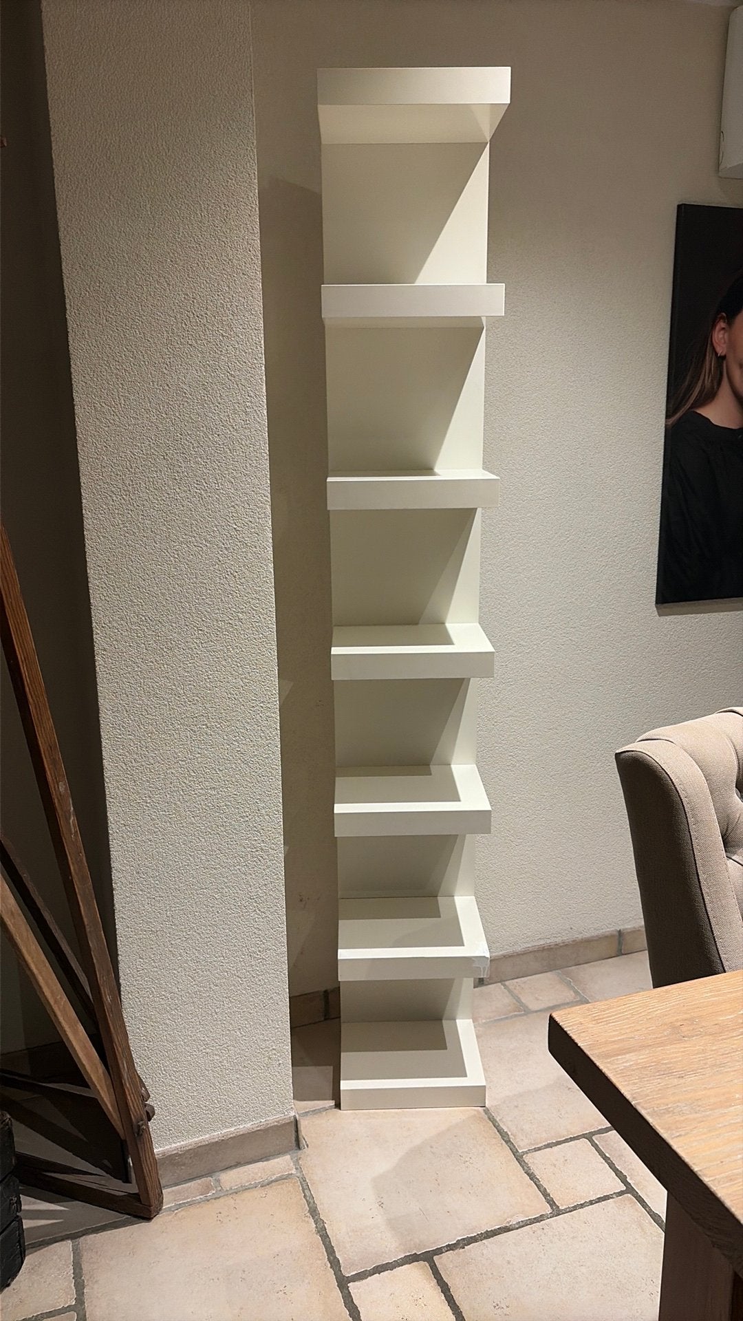 Ikea lack wandrek, Huis en Inrichting, Ophalen, Gebruikt, Hout, Cd's