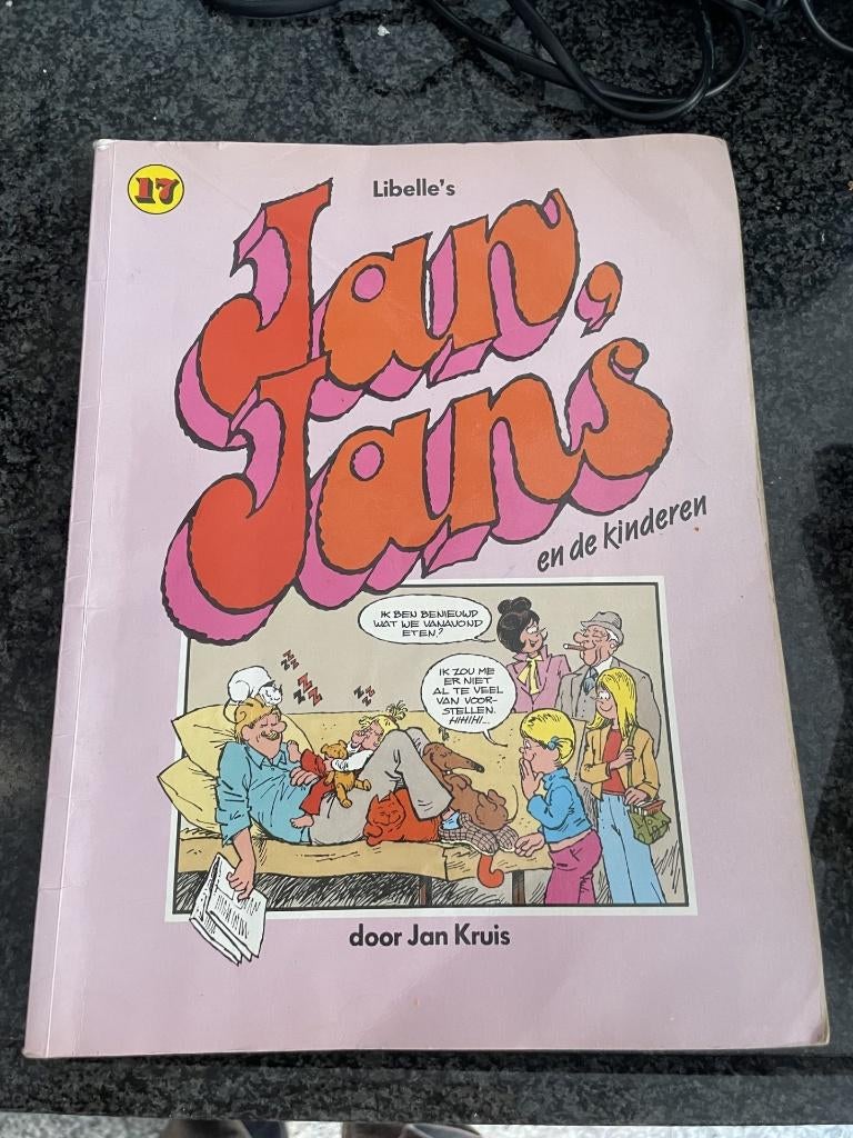 Jan jans en de kinderen 17 /door jan kruis, Eén stripboek, Ophalen of Verzenden, Zo goed als nieuw