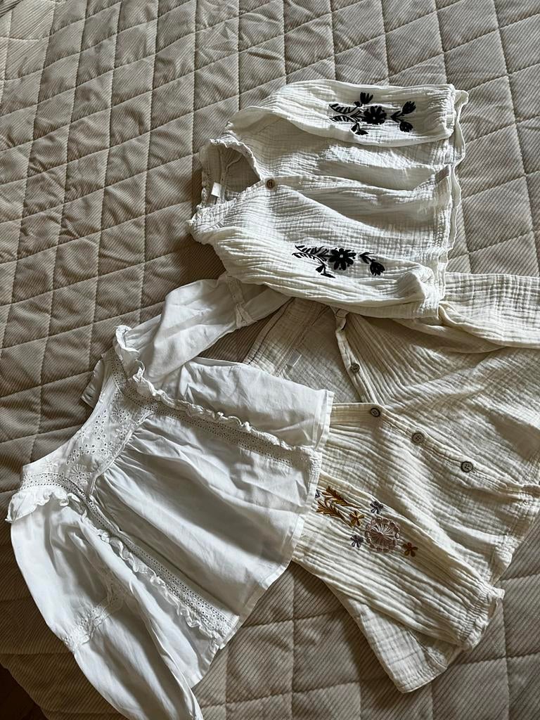 Meisjes blouse maat 98/104, Kinderen en Baby's, Kinderkleding | Maat 98, Ophalen, Zo goed als nieuw