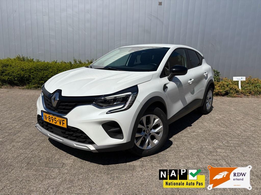 Renault Captur 1.0 TCe Zen 2022 | Keyless Go | Carplay | Led, Gebruikt, Euro 6, LED verlichting, Wit