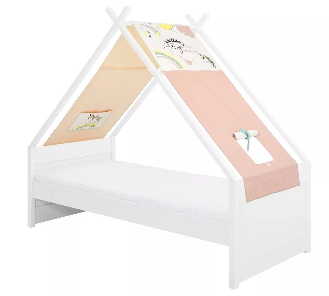 Cool Kids- Tipi tent kinderbed Unicorn, Ophalen, Zo goed als nieuw
