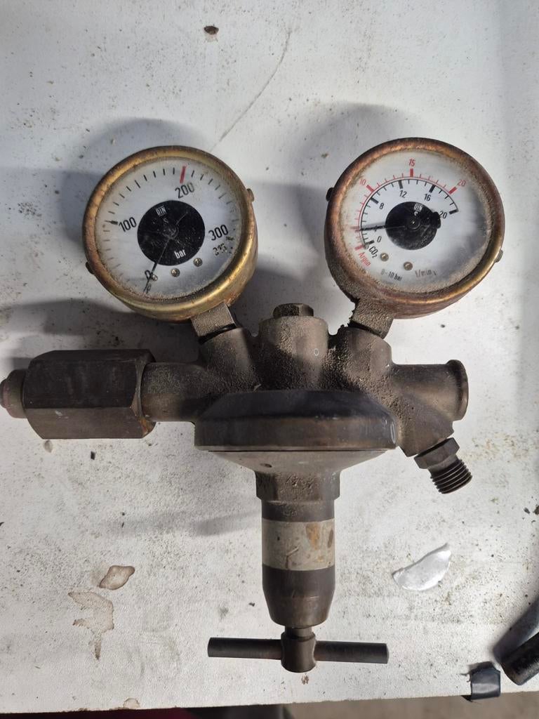 CO2 manometer, Ophalen of Verzenden, Co2