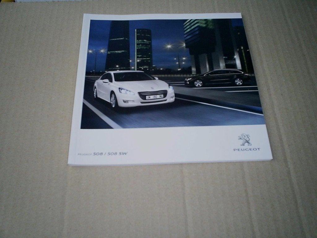 Peugeot 508 / 508 SW 11 / 2010 44 pag., Boeken, Verzenden, Zo goed als nieuw, Peugeot