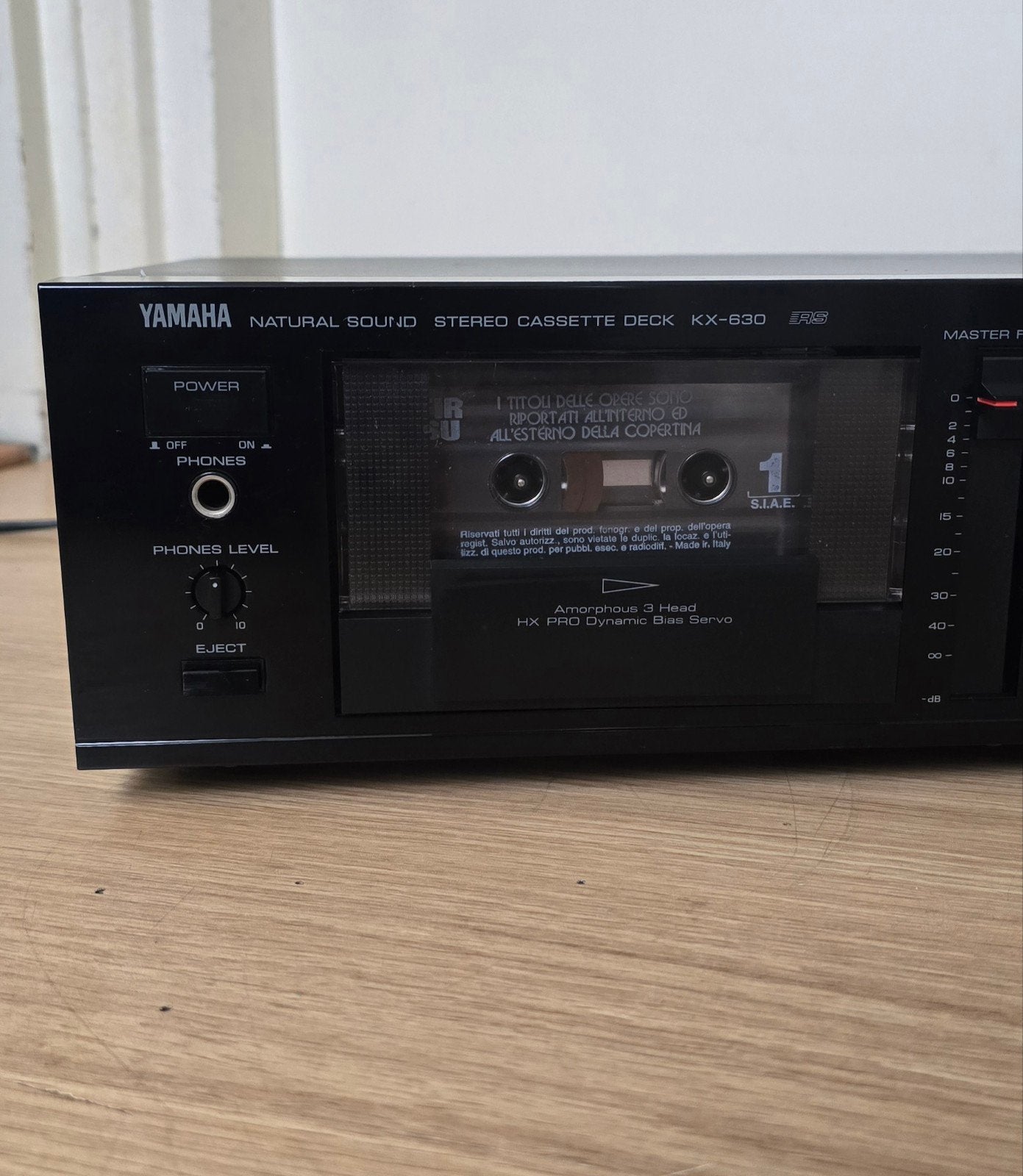 Yamaha KX-630 Stereo Cassettedeck - Uitstekende Staat, Ophalen of Verzenden, Enkel, Tiptoetsen