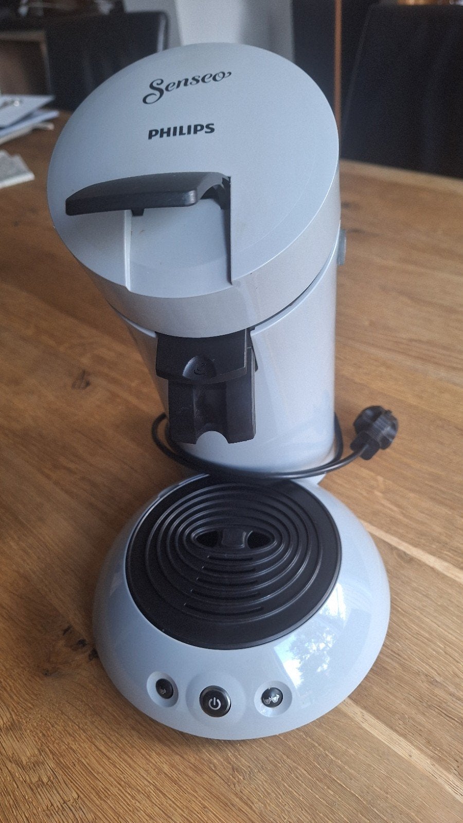 Philips Senseo koffiezetapparaat met diverse padhouders, Gebruikt, Koffiemachine, Ophalen of Verzenden, 2 tot 4 kopjes