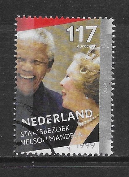 2005, Jubileum Beatrix, Staatsbezoek Mandela [2342c] (K0416), Ophalen of Verzenden