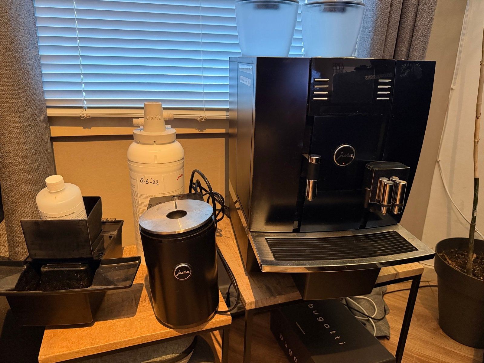 Jura Giga X8C Professional koffiemachine, Ophalen, Gebruikt, 10 kopjes of meer, Koffiemachine