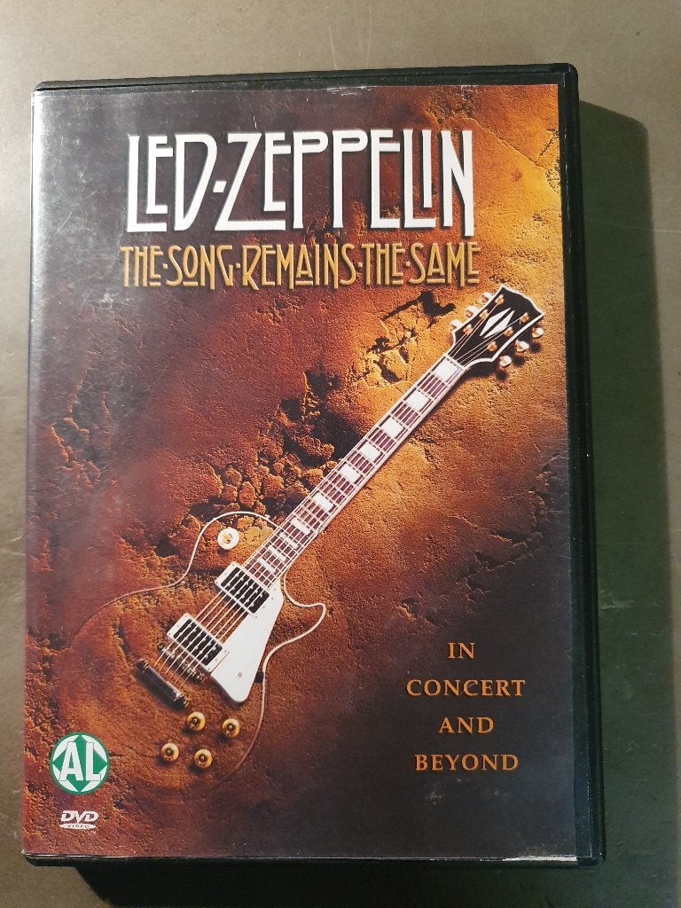 Led Zeppelin the song remains the same DVD, Alle leeftijden, Ophalen, Zo goed als nieuw