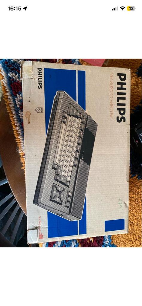 Philips VG-8020 Computer -, Computers en Software, Vintage Computers, Ophalen of Verzenden