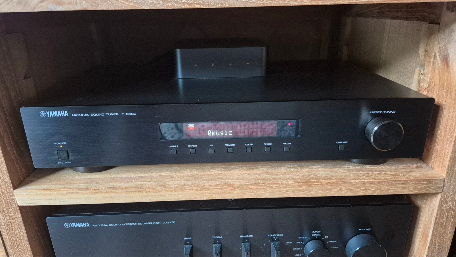 Yamaha T-S500 natural sound tuner, Audio, Tv en Foto, Tuners, Ophalen, Zo goed als nieuw
