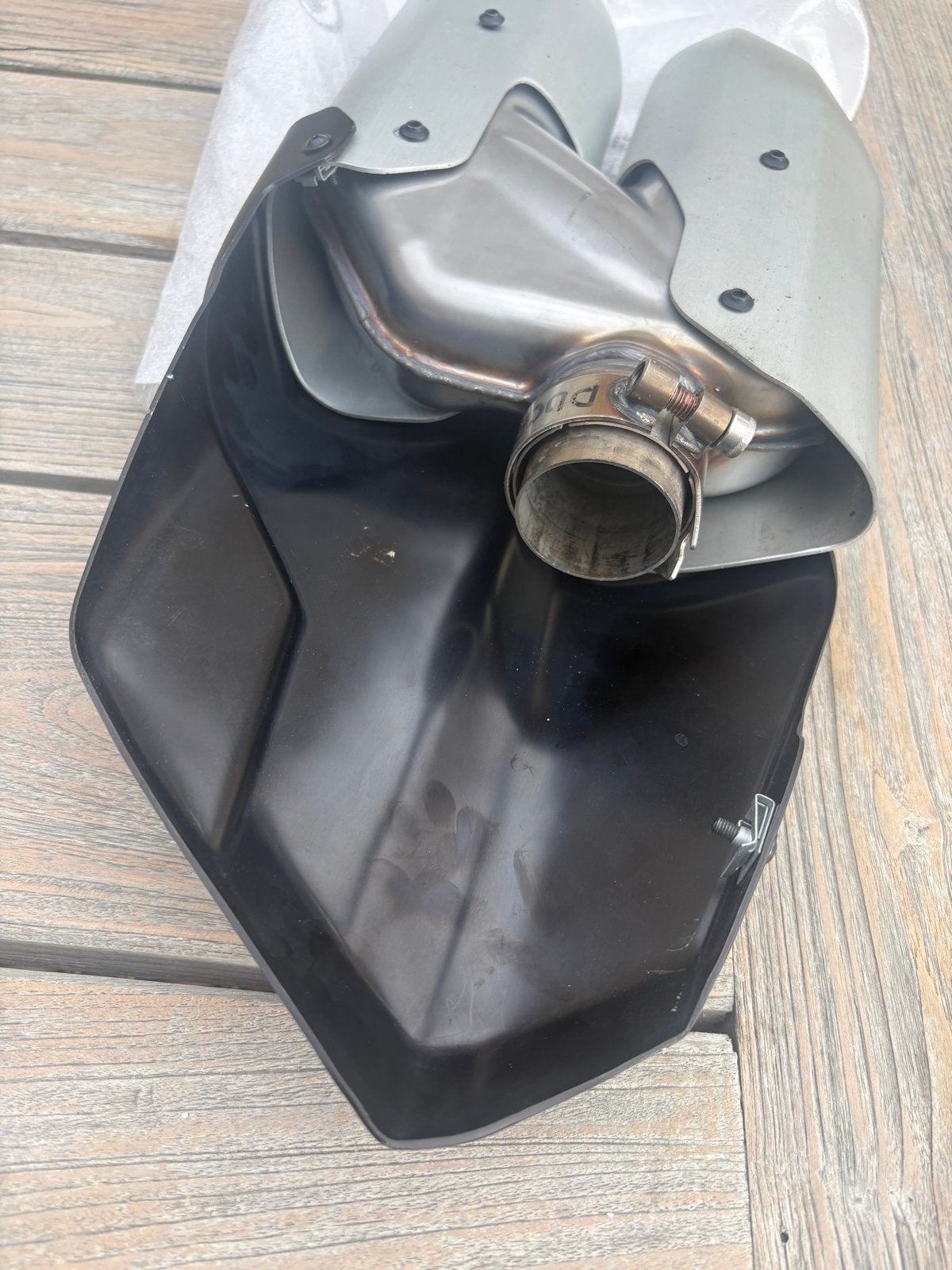 Ducati Multistrada 1260S uitlaatdemper - Gebruikt, Ophalen of Verzenden, Gebruikt
