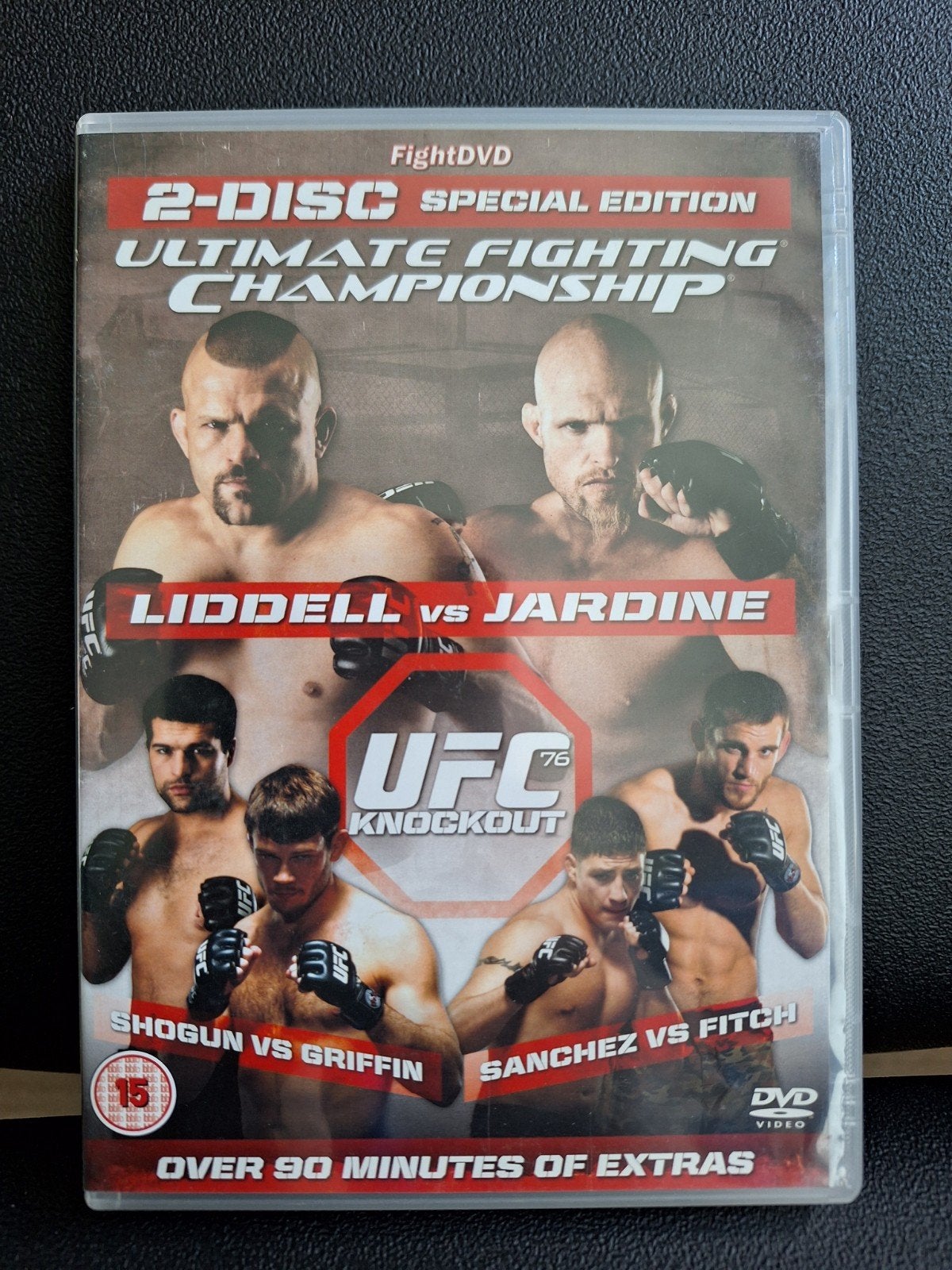 UFC 76 Knockout - Liddell vs Jardine, Engels, Vanaf 16 jaar, Nederlands, Ophalen of Verzenden
