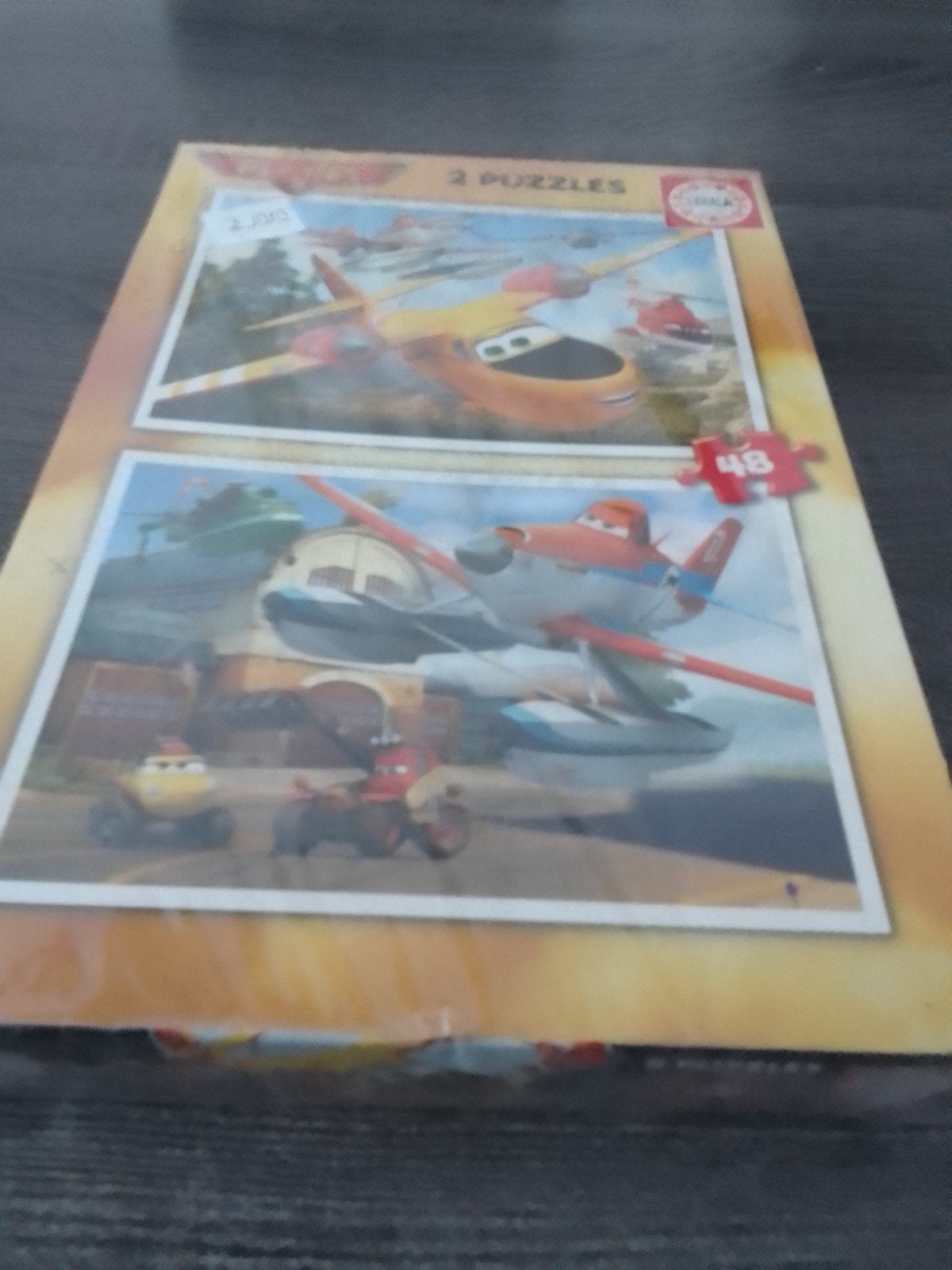 Disney Planes 2 Puzzels (2x48 stukjes), Ophalen, Minder dan 500 stukjes, Nieuw, Legpuzzel
